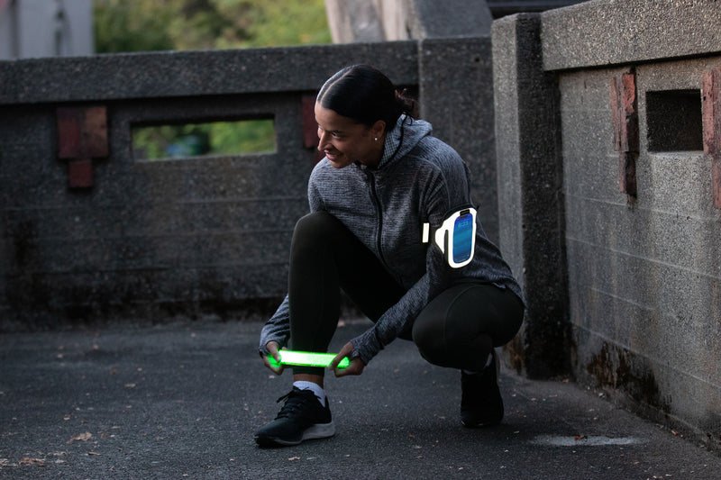 REFLECTIVE LED SLAP BRACELET