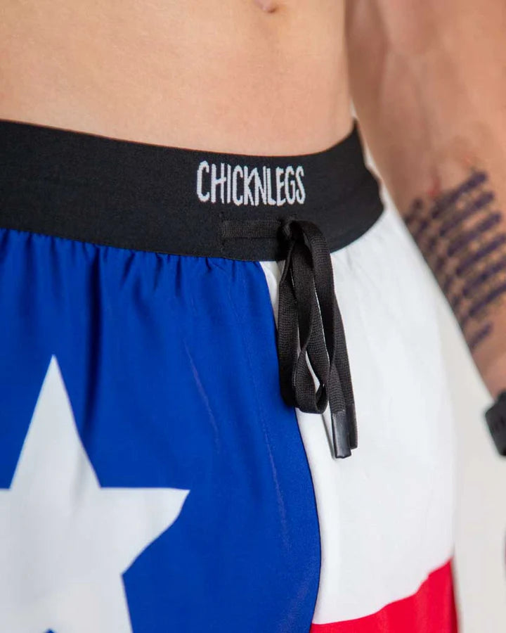 MEN'S 2" DRAWSTRING SPLIT SHORTS