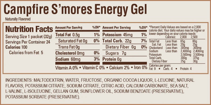 GU GEL-CAMPFIRE S'MORES