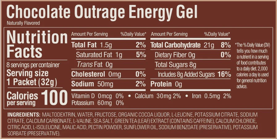 GU GEL-CHOCOLATE OUTRAGE