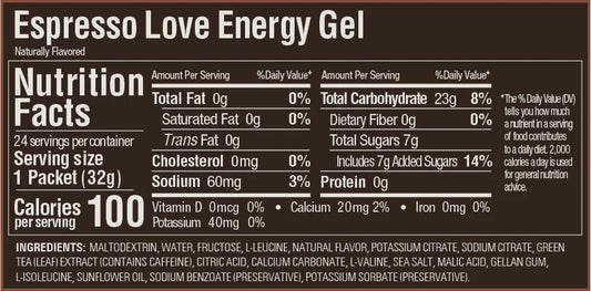 GU GEL-ESPRESSO LOVE