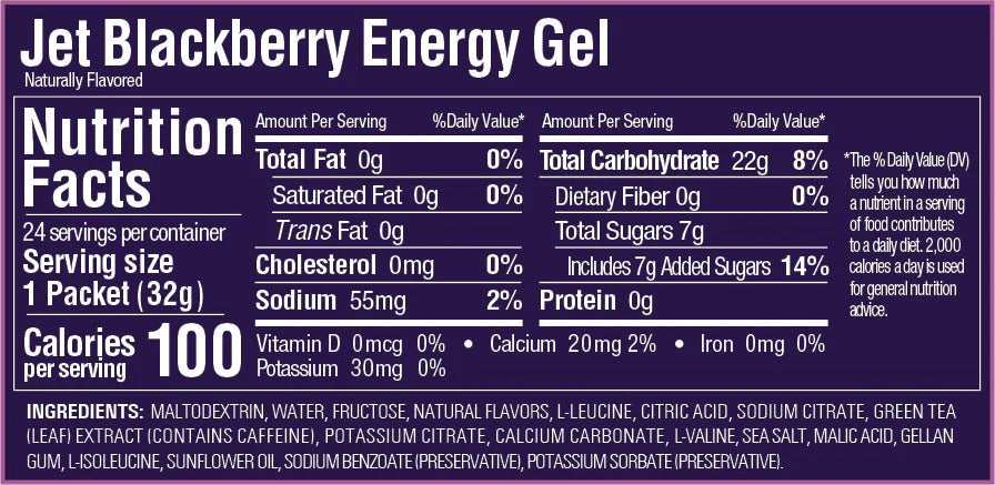 GU GEL-JET BLACKBERRY