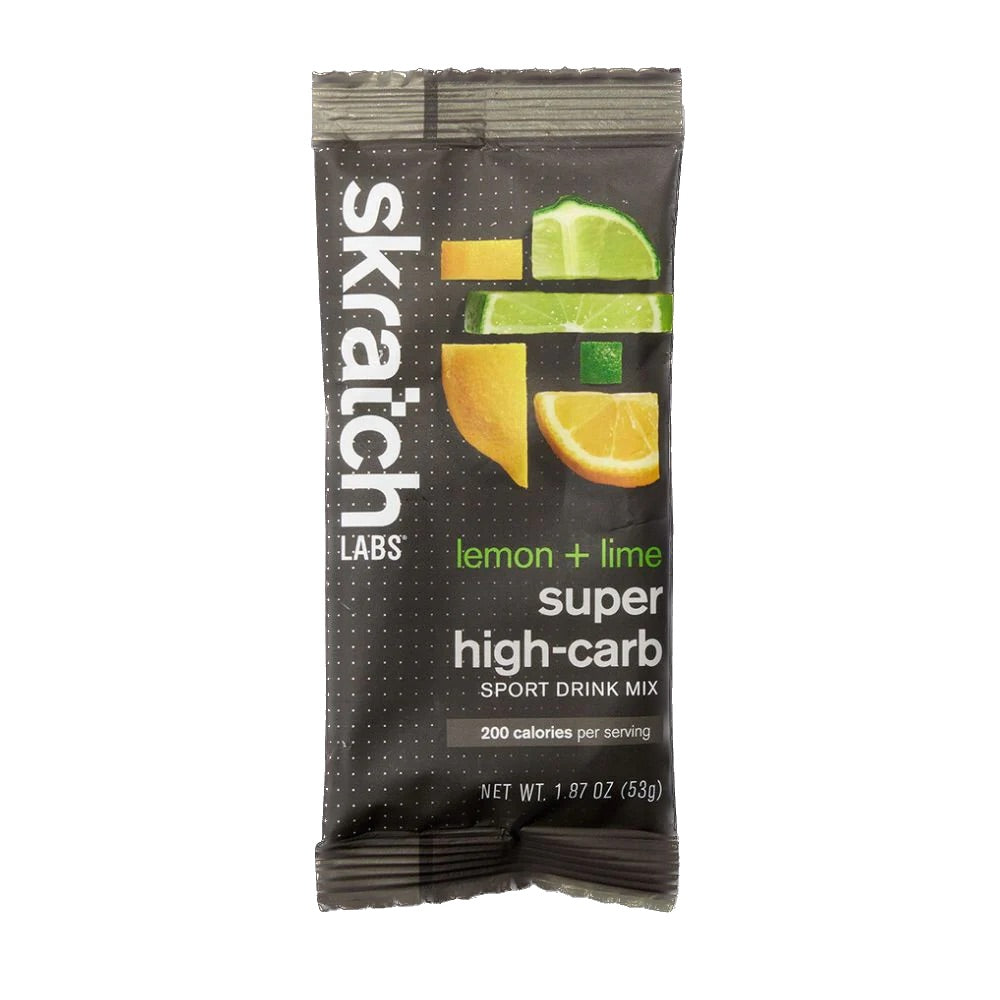 SKRATCH SUPER HIGH CARB SINGLE SERVING BAG-LEMON LIME