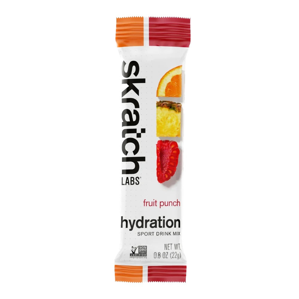 SKRATCH HYDRATION SINGLE SERVING BAG-FRUIT PUNCH