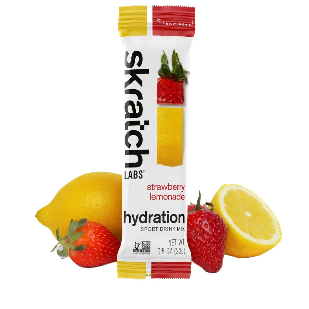 SKRATCH HYDRATION SINGLE SERVING BAG-STRAWBERRY LEMONADE