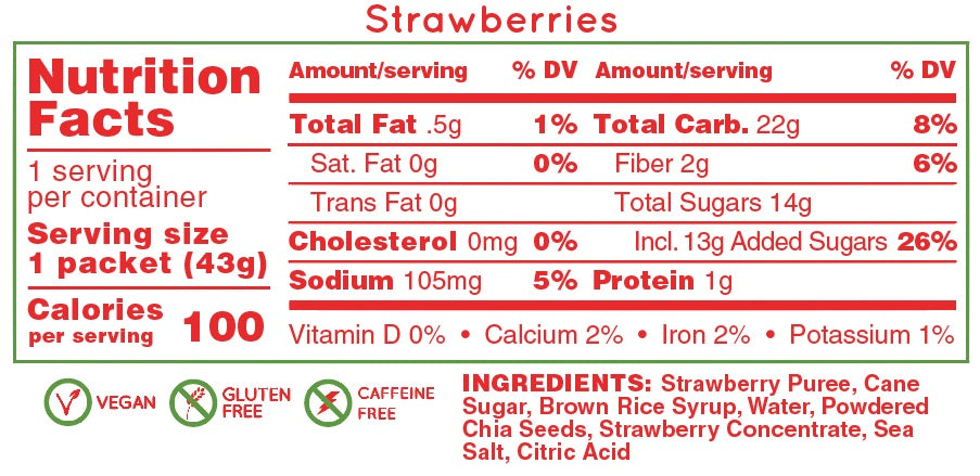 HUMA GEL-STRAWBERRIES