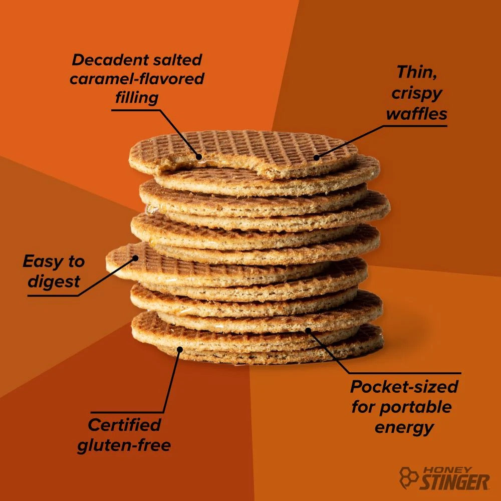 HONEY STINGER WAFFLE-SALTED CARAMEL