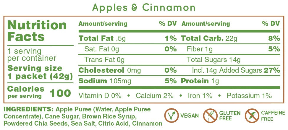 HUMA GEL-APPLES AND CINAMMON