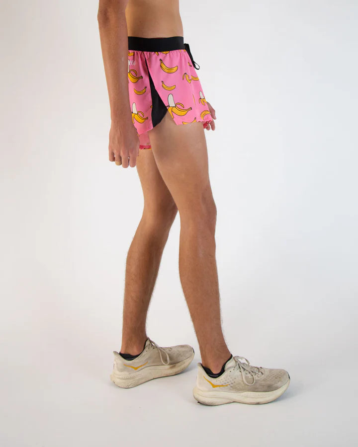 MEN'S 2" DRAWSTRING SPLIT SHORTS