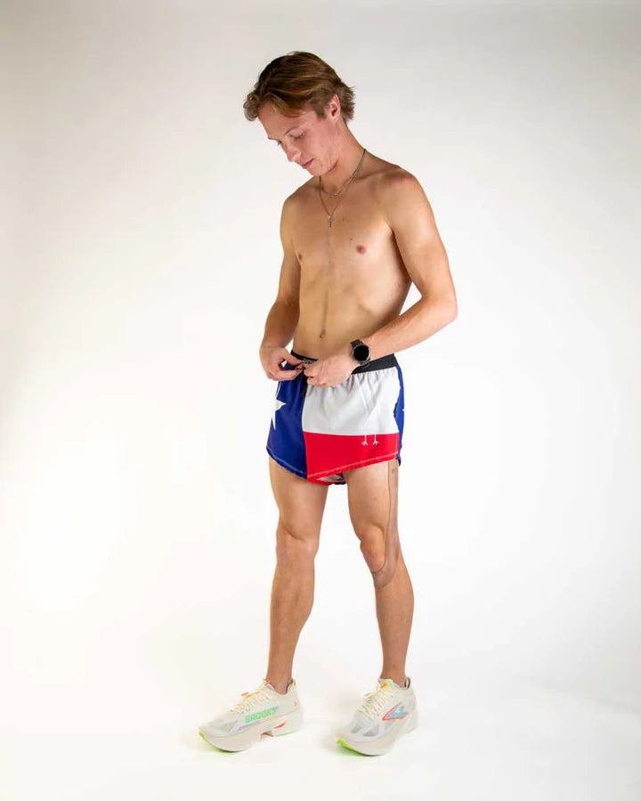 MEN'S 2" DRAWSTRING SPLIT SHORTS