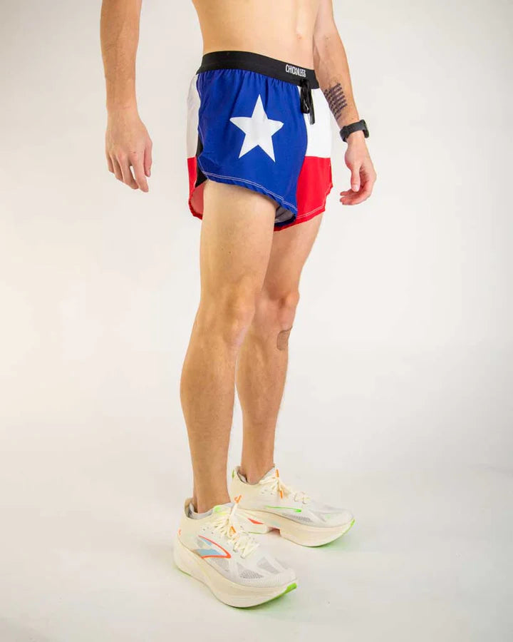 MEN'S 2" DRAWSTRING SPLIT SHORTS