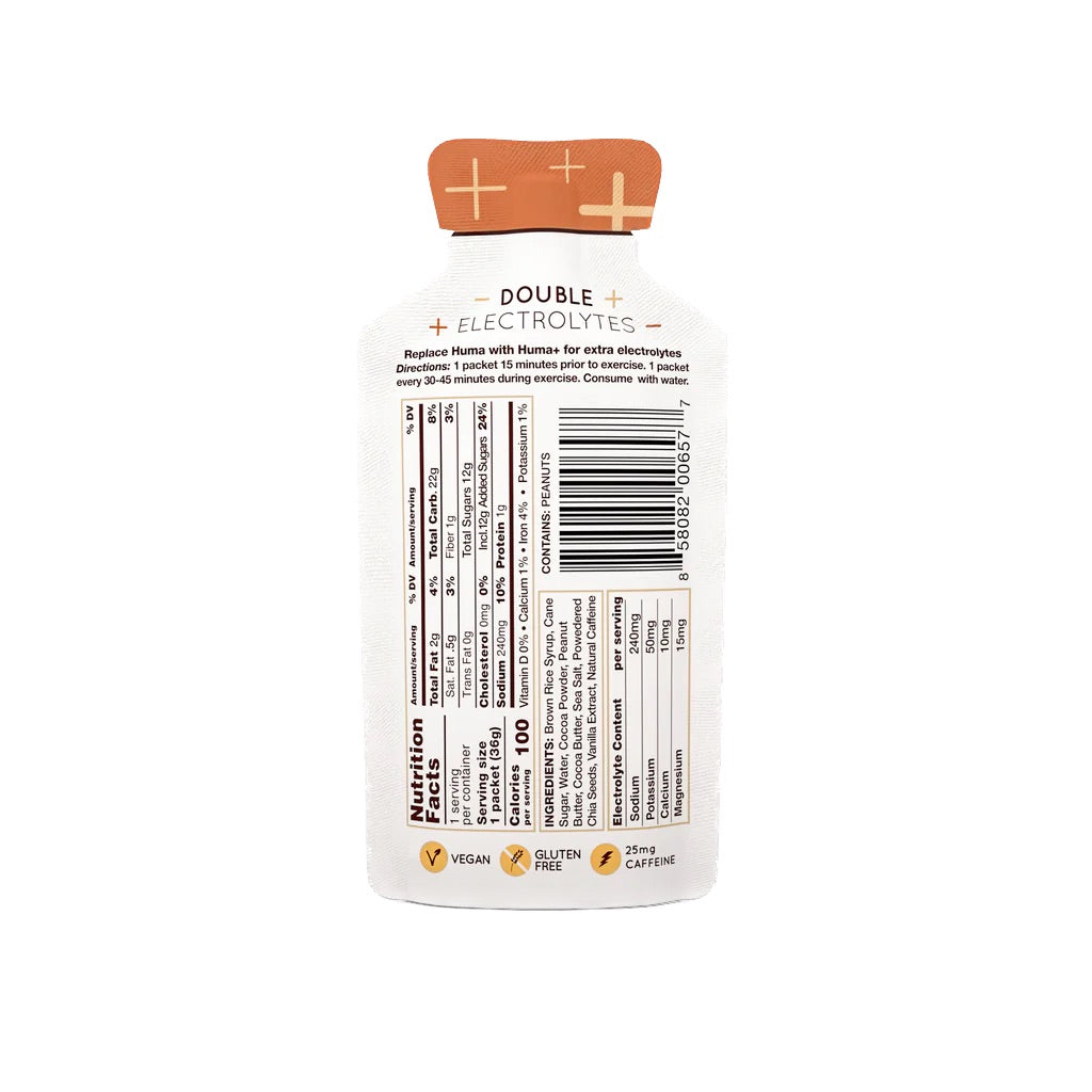 HUMA GEL+-CHOCOLATE PEANUT BUTTER