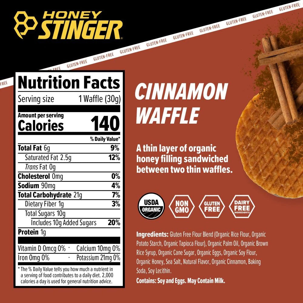 HONEY STINGER WAFFLE-CINNAMON