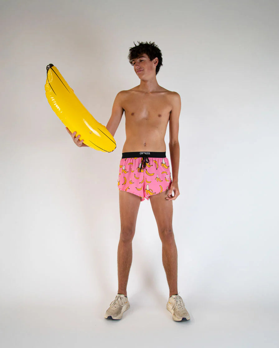 MEN'S 2" DRAWSTRING SPLIT SHORTS