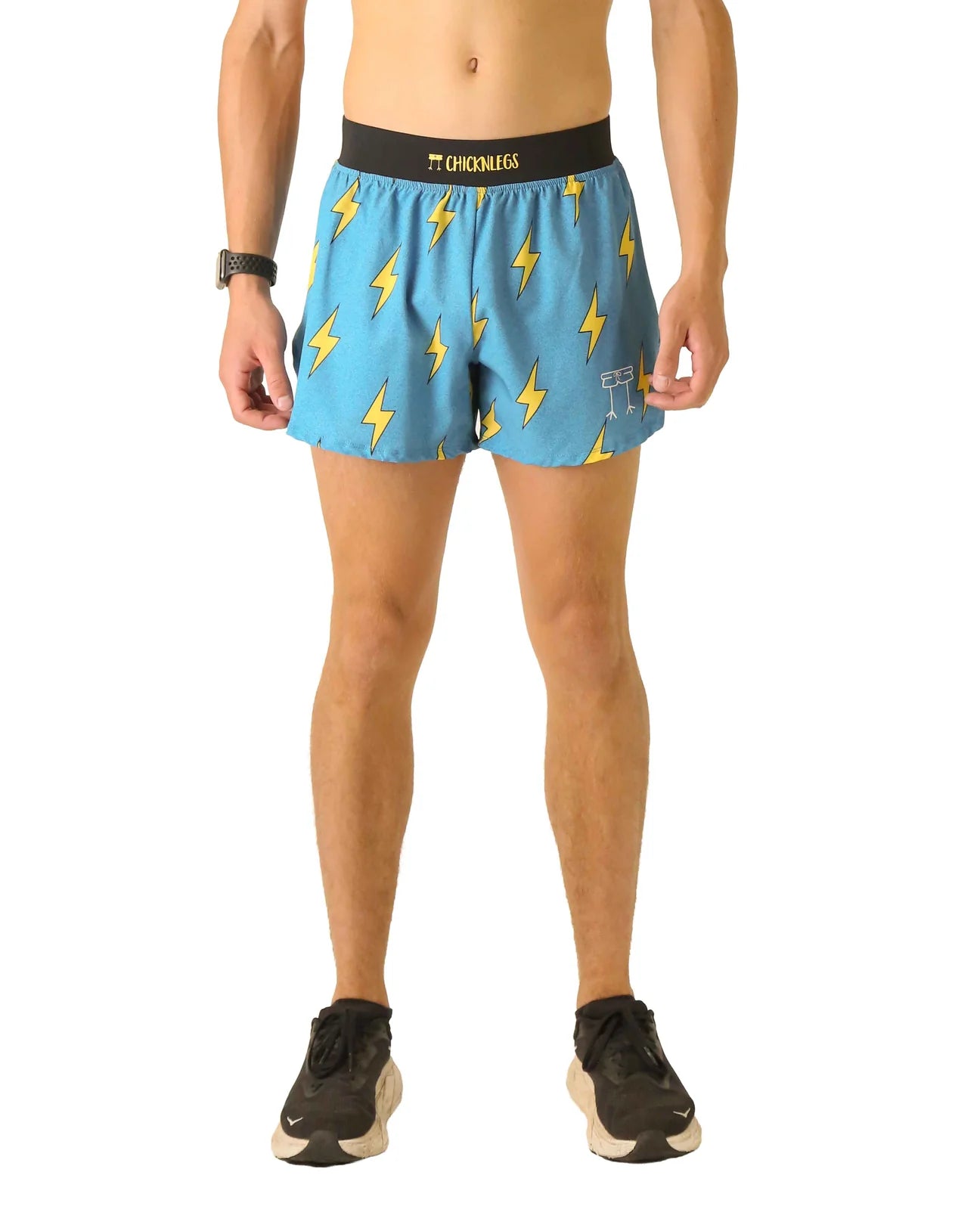 MEN'S 4" HALF SPLIT SHORTS